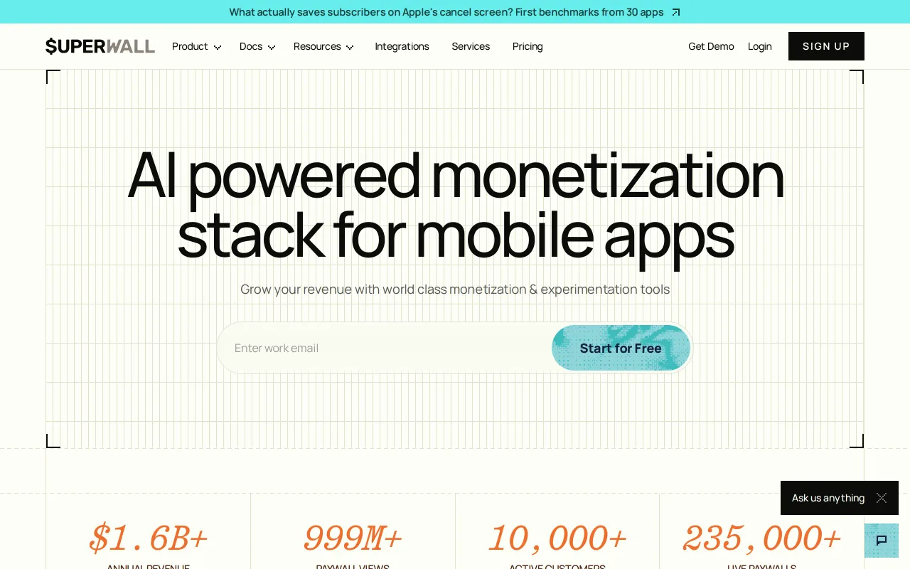 Superwall screenshot