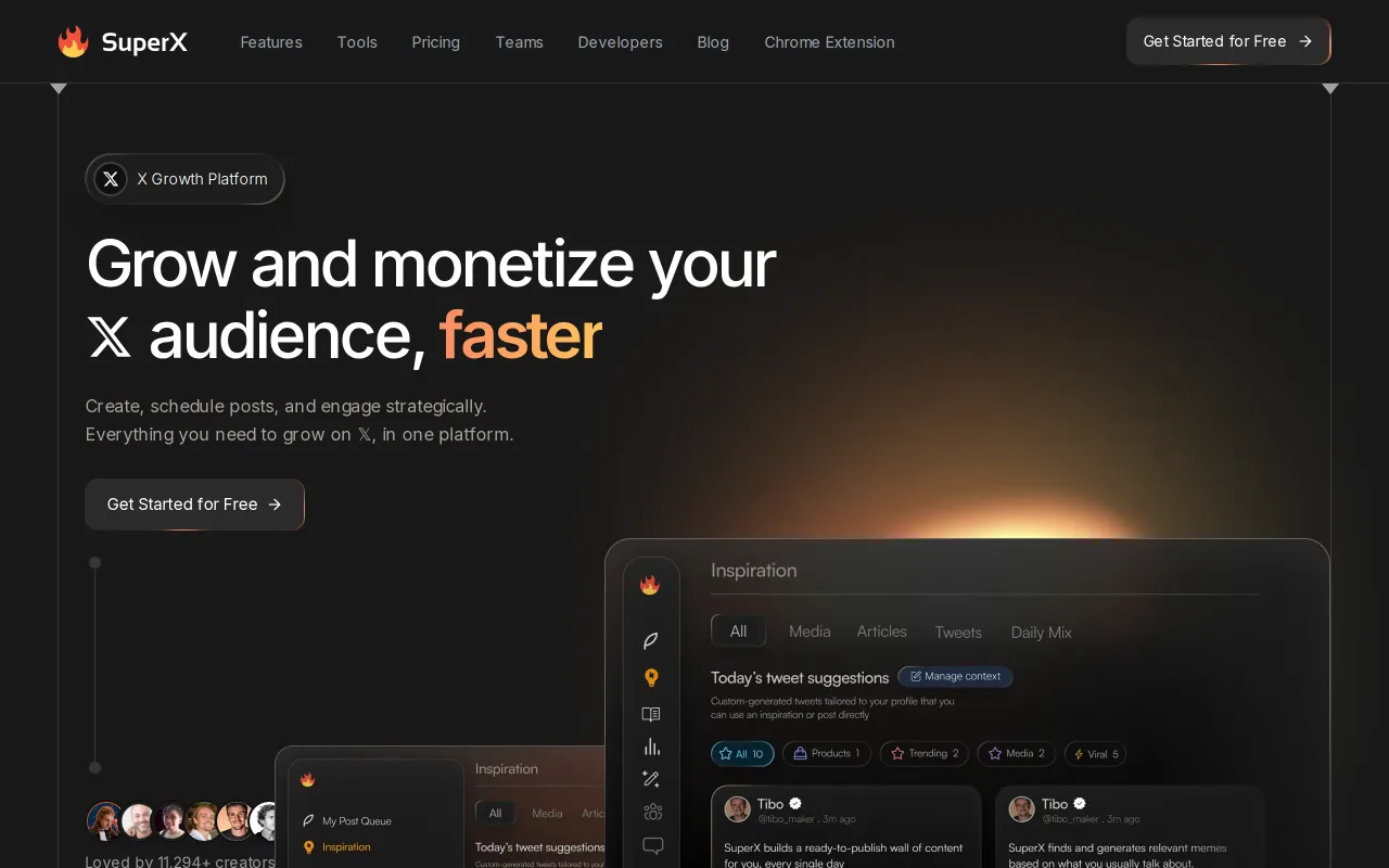 SuperX screenshot