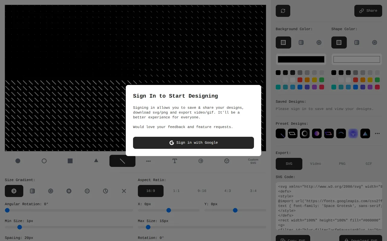 svg.designcode screenshot