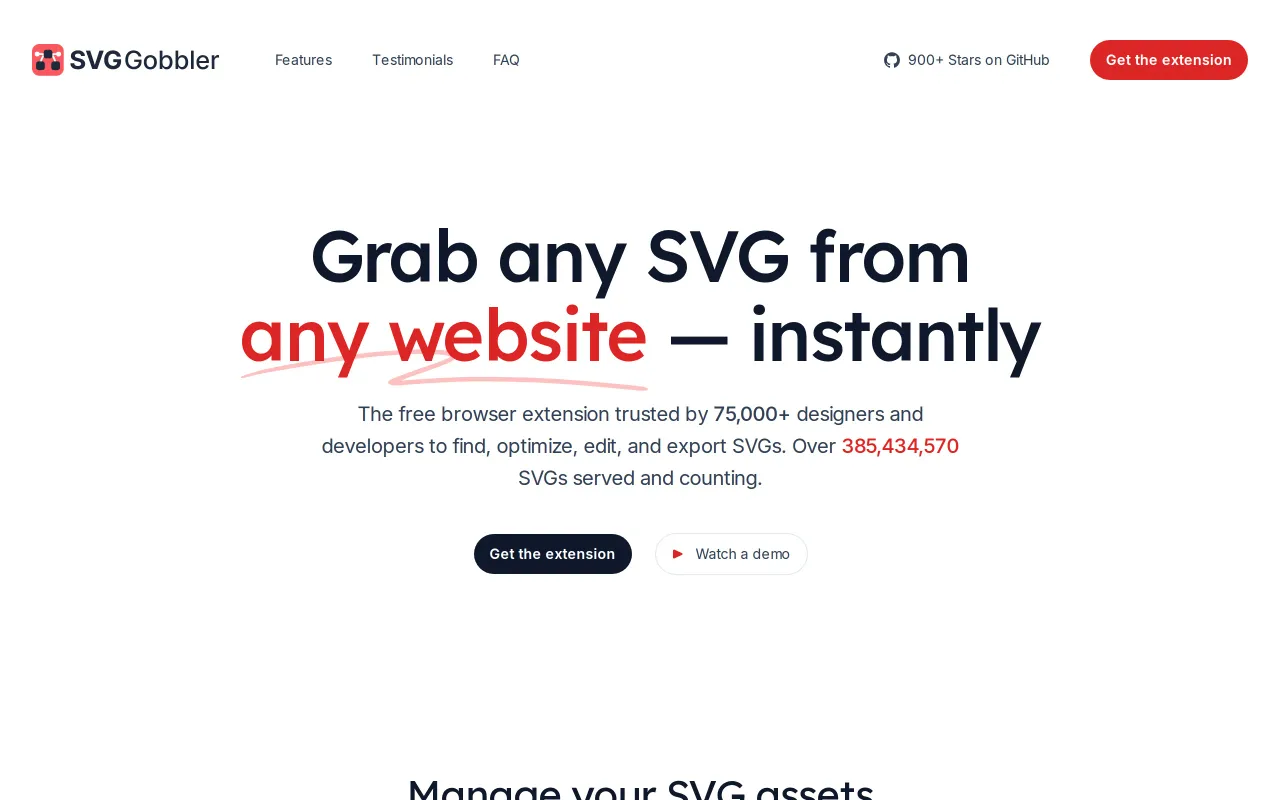 SVG Gobbler screenshot