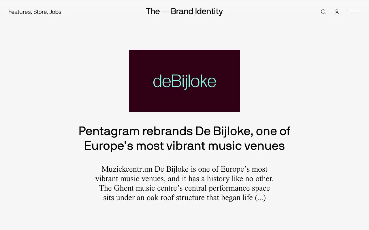 The Brand Identity screenshot
