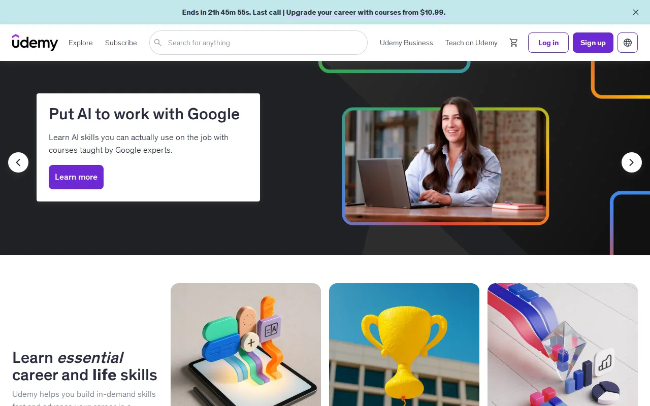 Udemy screenshot