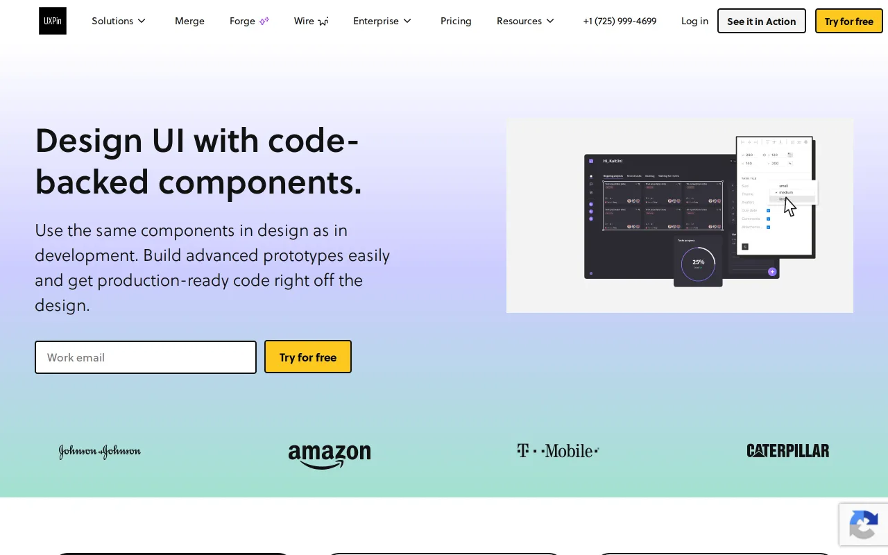 UXPin screenshot
