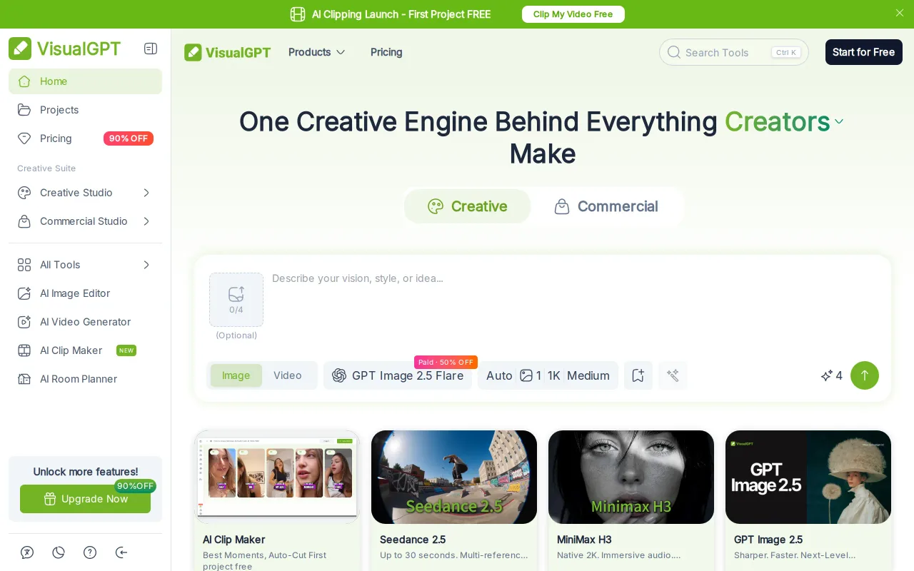 VisualGPT screenshot