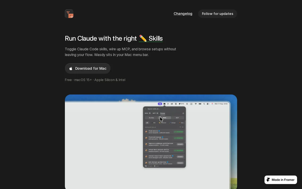 Wasdy screenshot