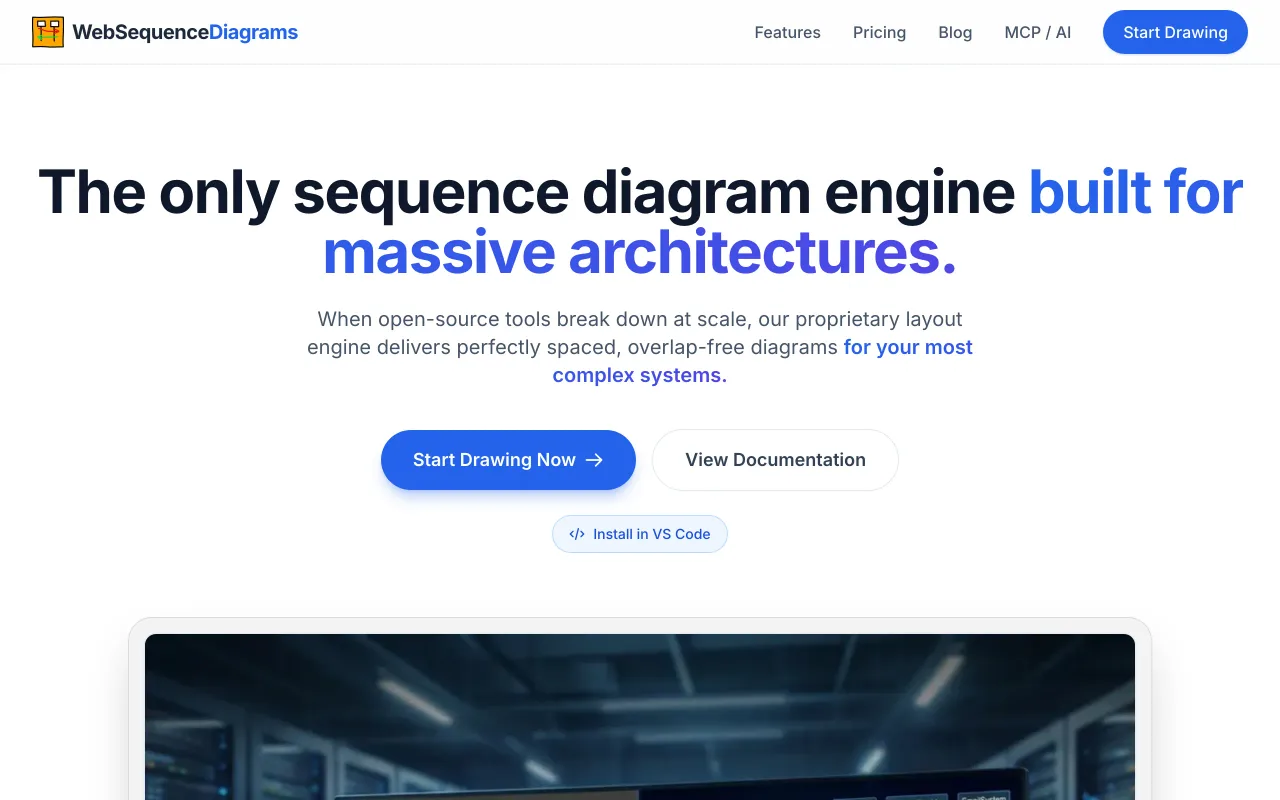 WebSequenceDiagrams screenshot