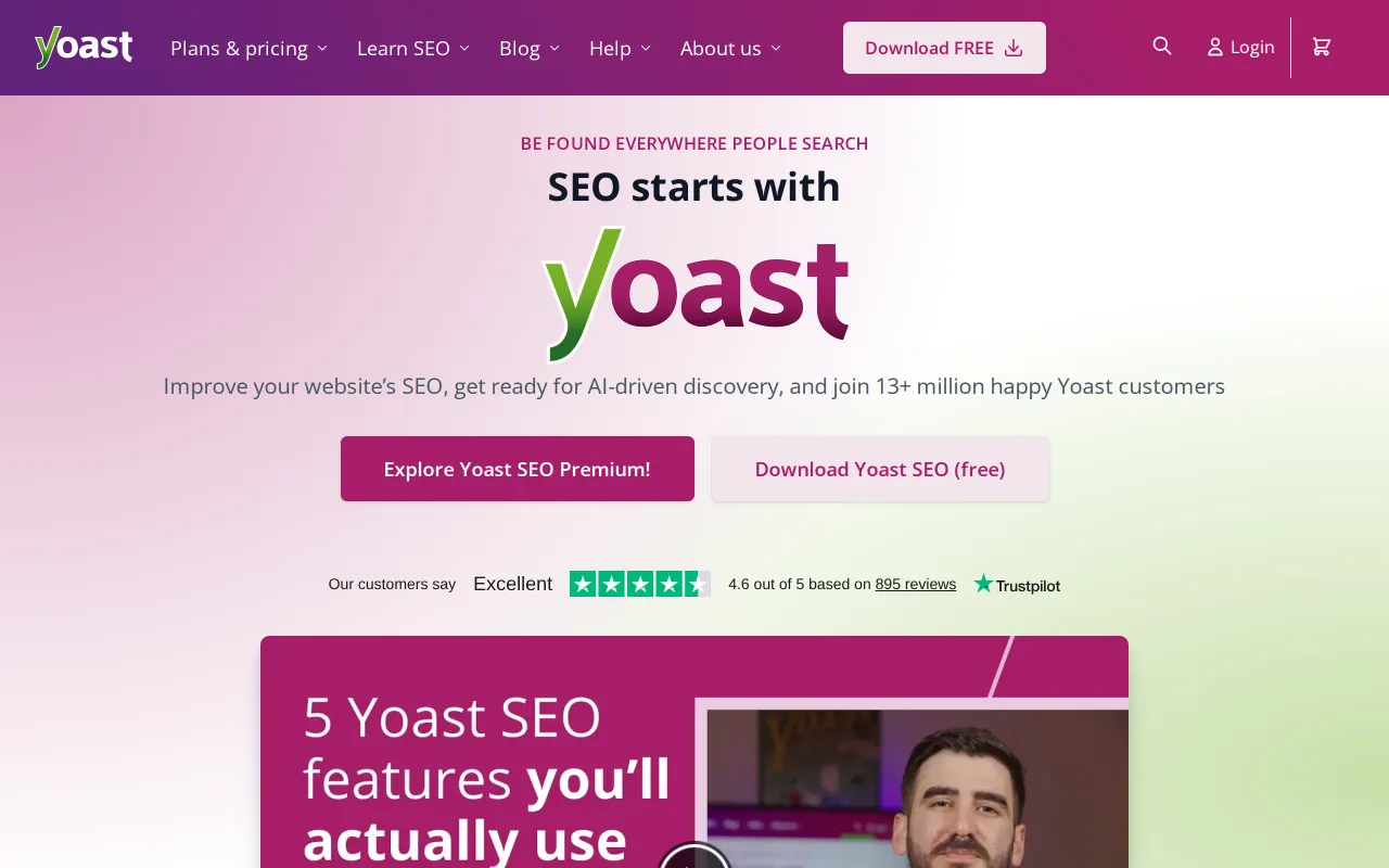 Yoast SEO screenshot