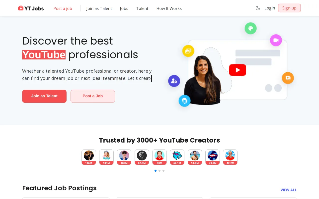YTJobs screenshot