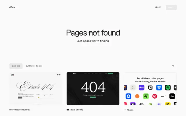 404s.Design preview