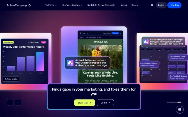 ActiveCampaign preview