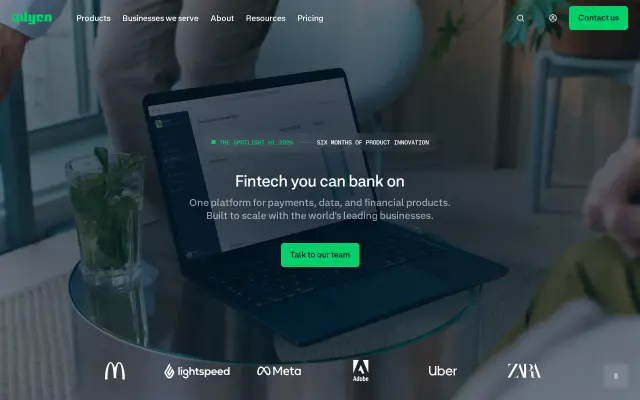 Adyen preview
