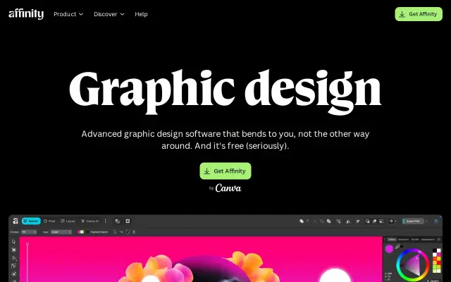 Affinity Designer preview