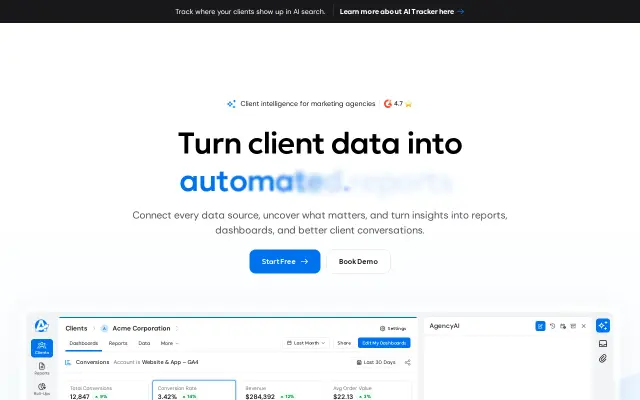 AgencyAnalytics preview