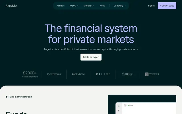 AngelList preview