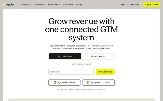 Apollo.io preview