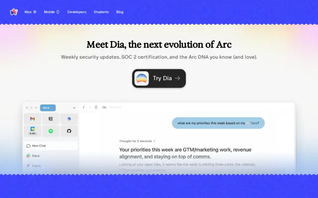 Arc preview