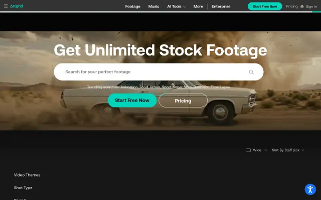 Artgrid preview