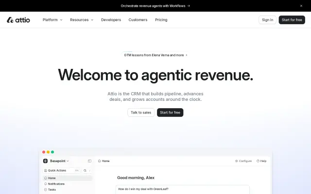 Attio preview