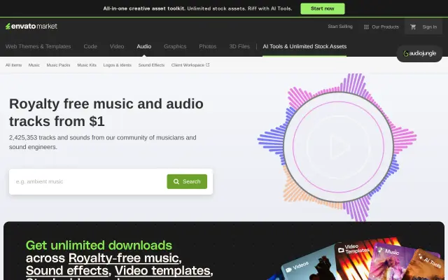 AudioJungle preview
