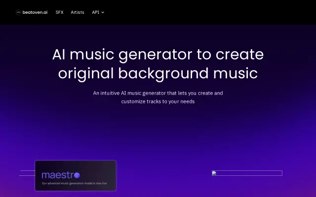 Beatoven.ai preview