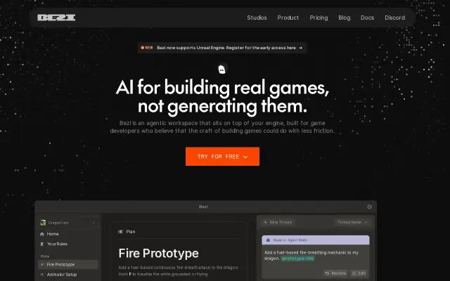 Bezi preview