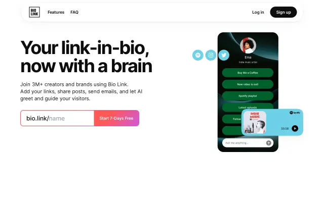 bio.link preview