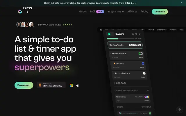 Blitzit preview