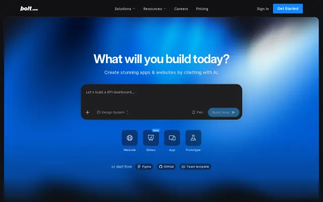 Bolt.new preview
