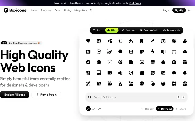 Boxicons preview