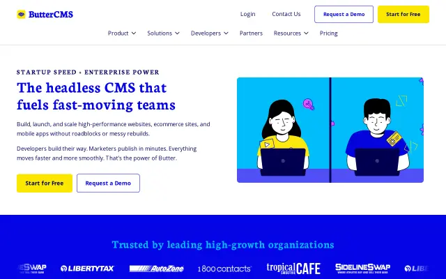 ButterCMS preview