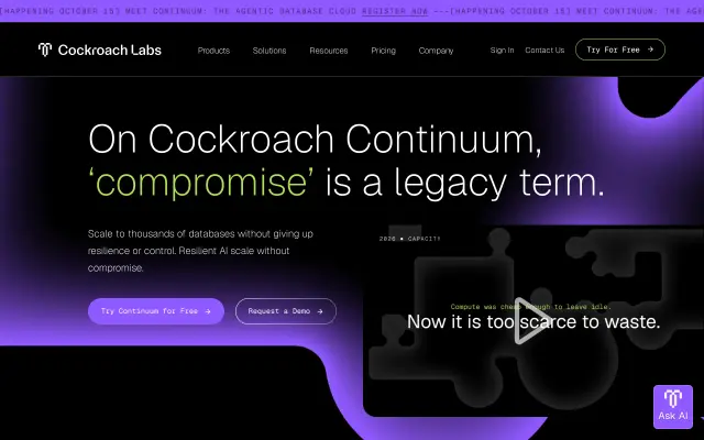 CockroachDB preview