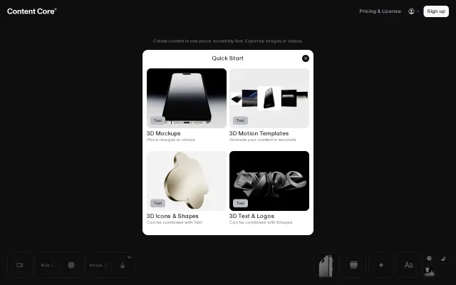 ContentCore preview