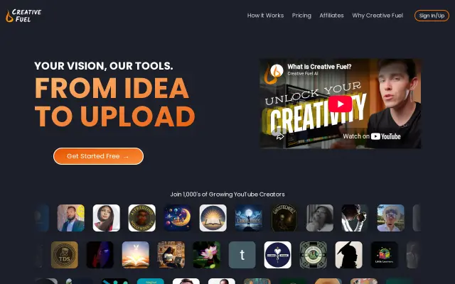 CreativeFuel AI preview