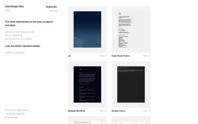 Dead Simple Sites preview
