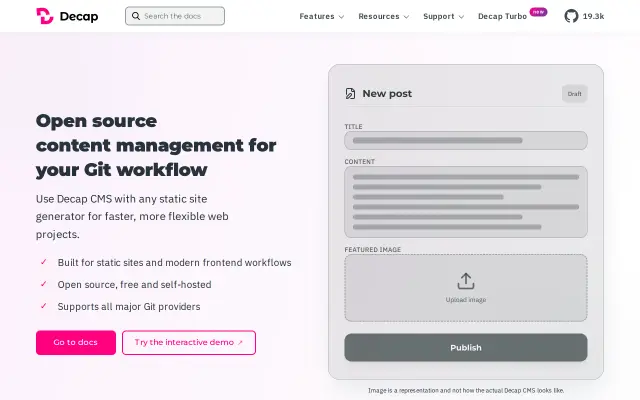 Decap CMS preview