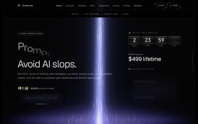 Design+Code preview