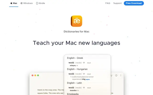 Dictionaries preview
