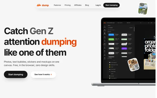 Dump preview