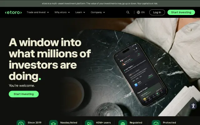 eToro preview