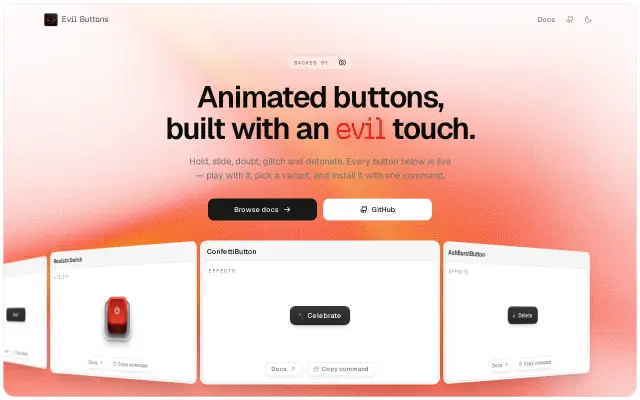 Evil Buttons preview
