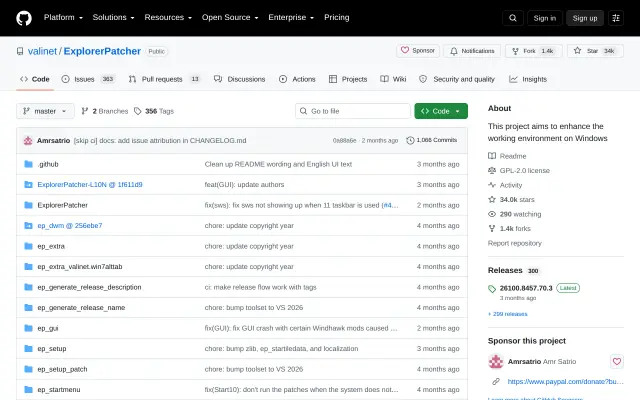 ExplorerPatcher preview