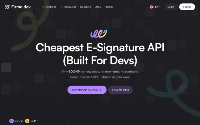 Firma.dev preview