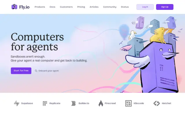 Fly.io preview