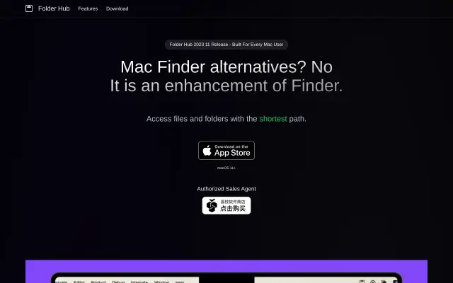 Folder Hub preview