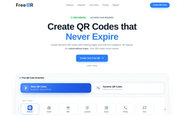 FreeQR preview