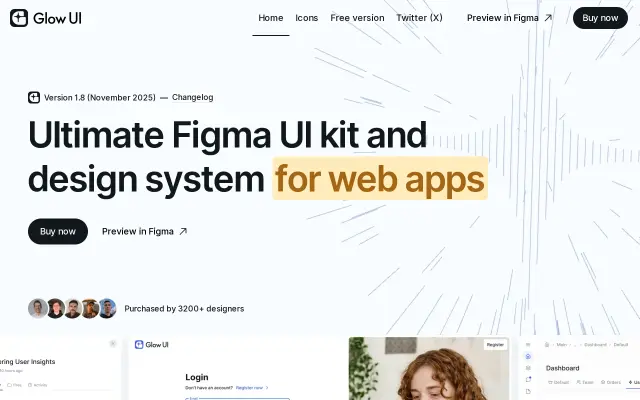 GlowUI preview