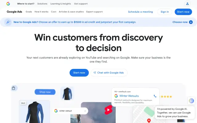 Google Ads preview
