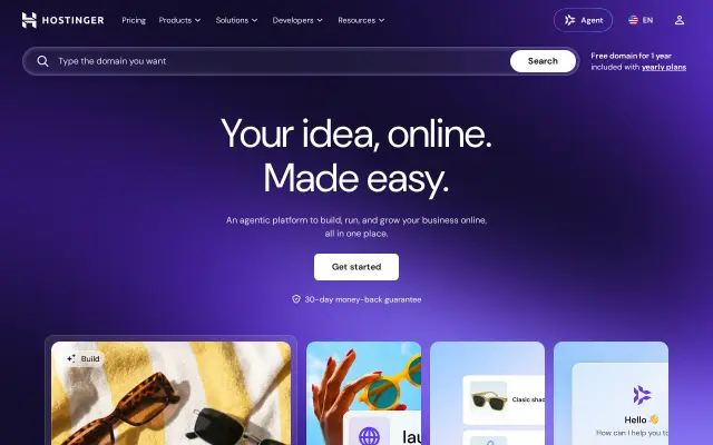 Hostinger preview