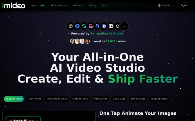 iMideo preview