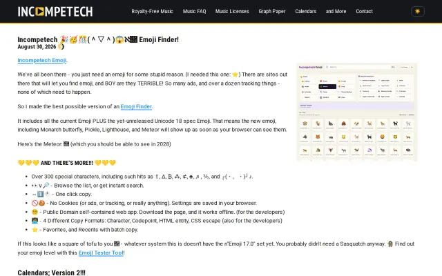 Incompetech preview